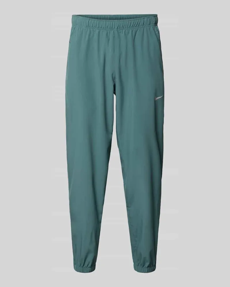 Nike Form Pants mit Logo-Print und Eingriffatschen Petrol