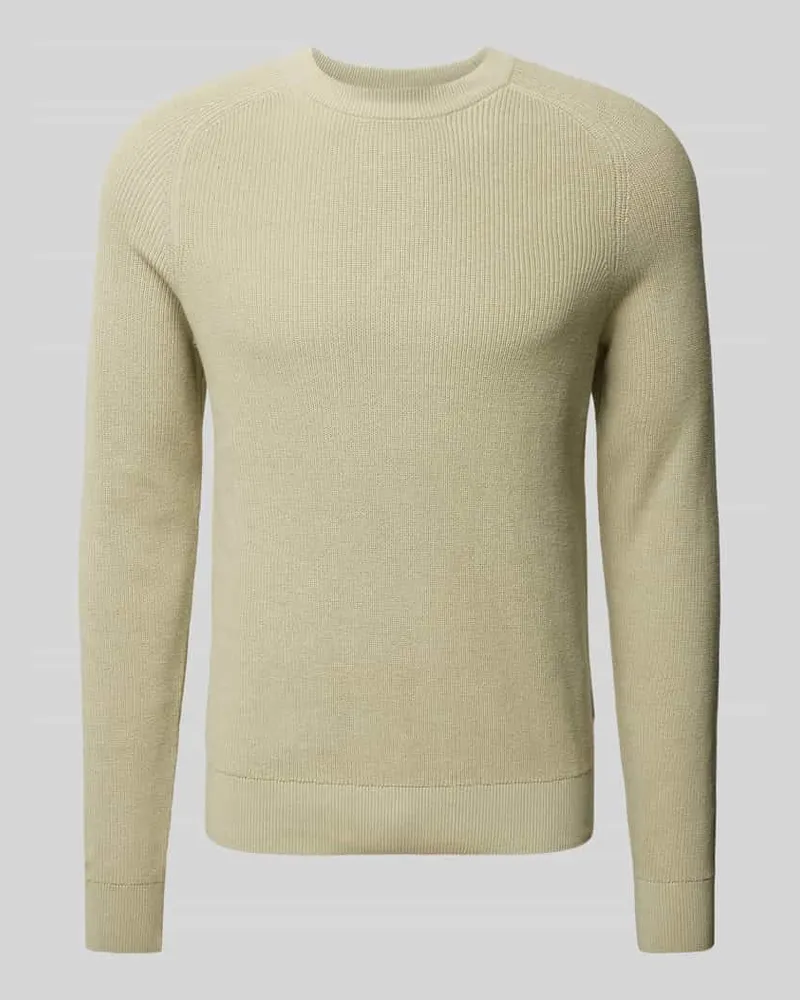 Casual Friday Strickpullover mit Rundhalsausschnitt Modell 'OLIVER 