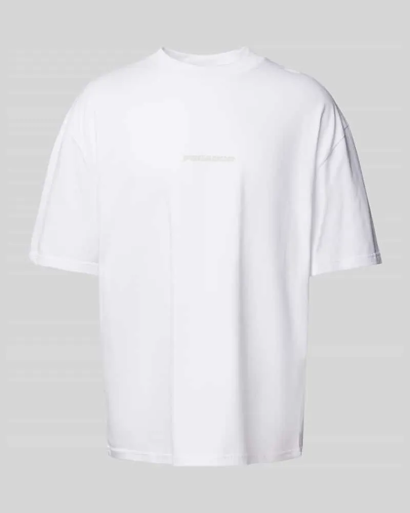 PEGADOR Oversized T-Shirt mit Label-Print 