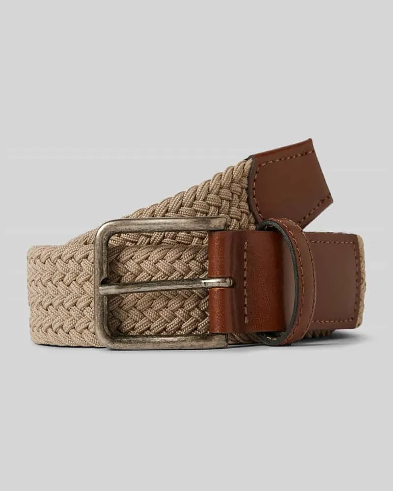 Lloyd Belts Gürtel in Flecht-Optik Beige