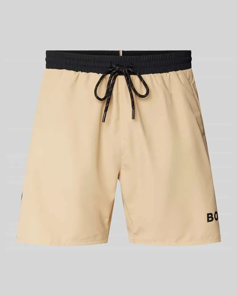 HUGO BOSS Badehose mit elastischem Bund Modell 'STARFISH 