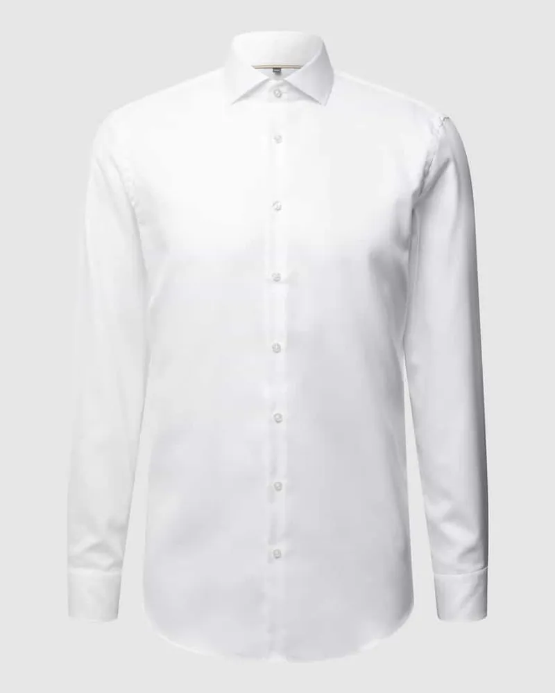 JAKE*S Regular Fit Business-Hemd mit Haifischkragen 