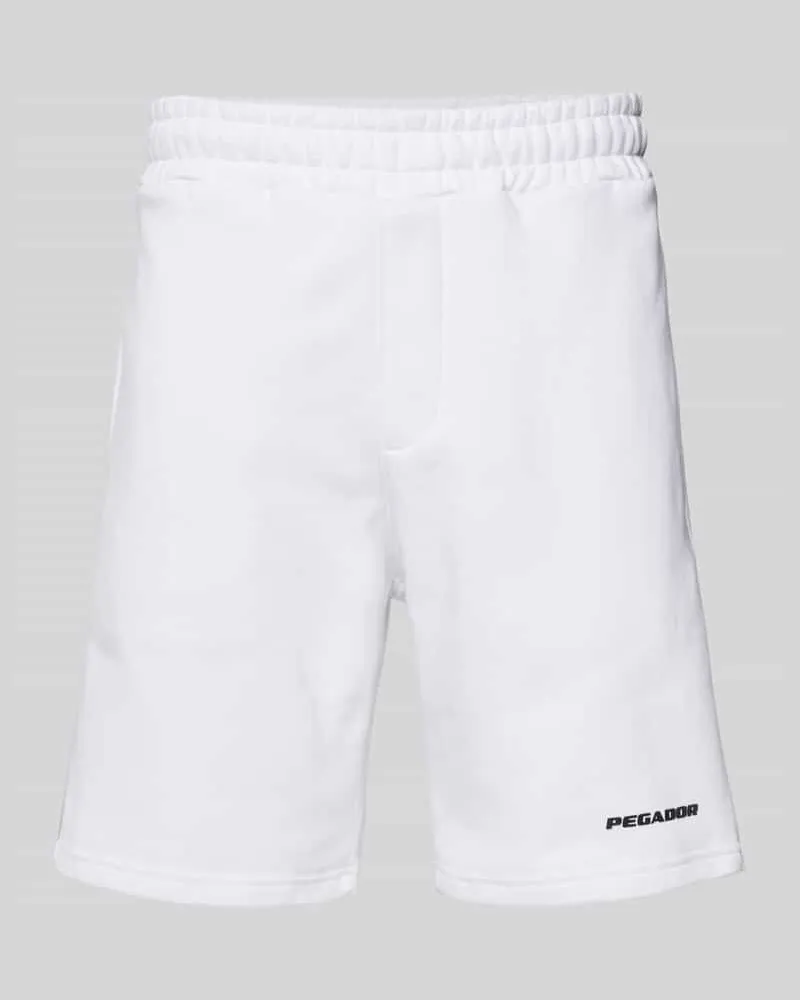 PEGADOR Sweatshorts mit elastischem Bund 