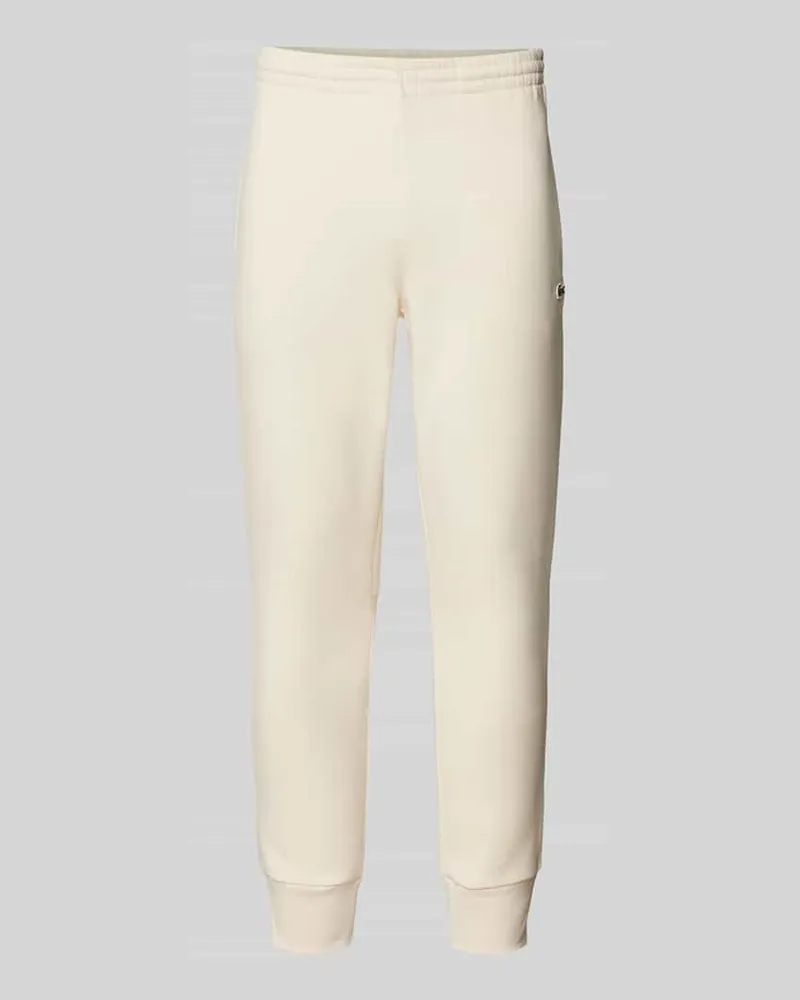 Lacoste Slim Fit Sweatpants mit Logo-Patch 