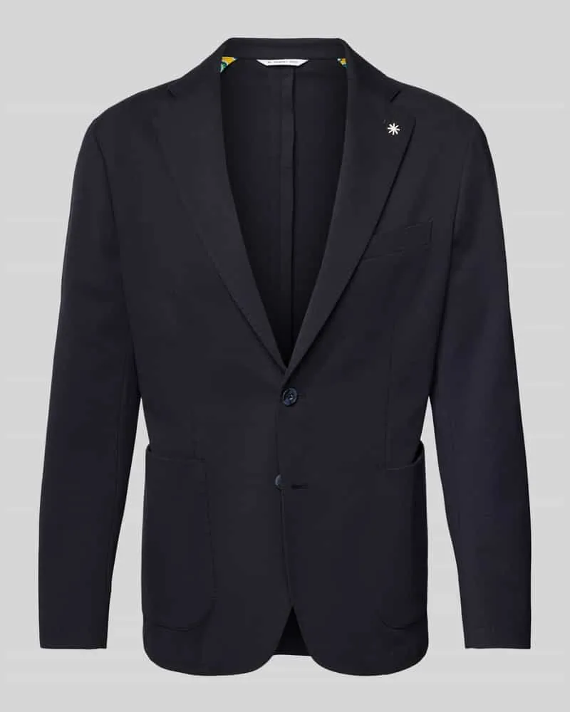 Manuel Ritz Sakko mit aufgesetzten Taschen Marine