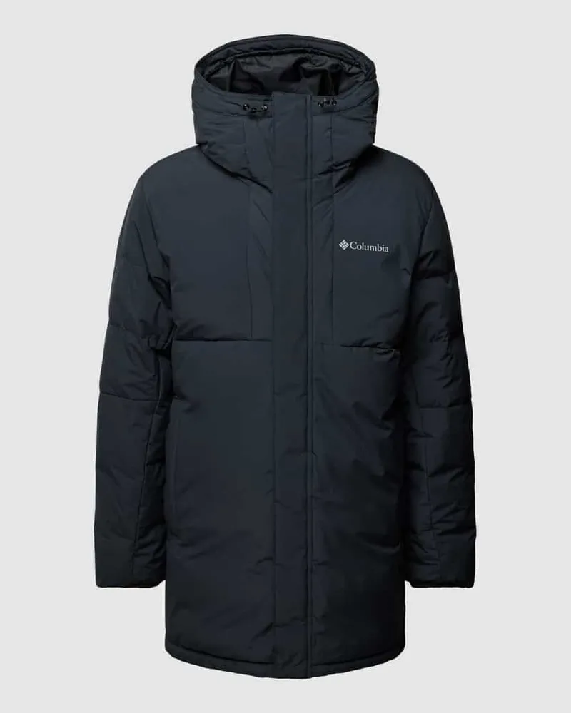 Columbia Sportswear Company Daunenjacke mit Label-Print Modell 'Aldercrest Black