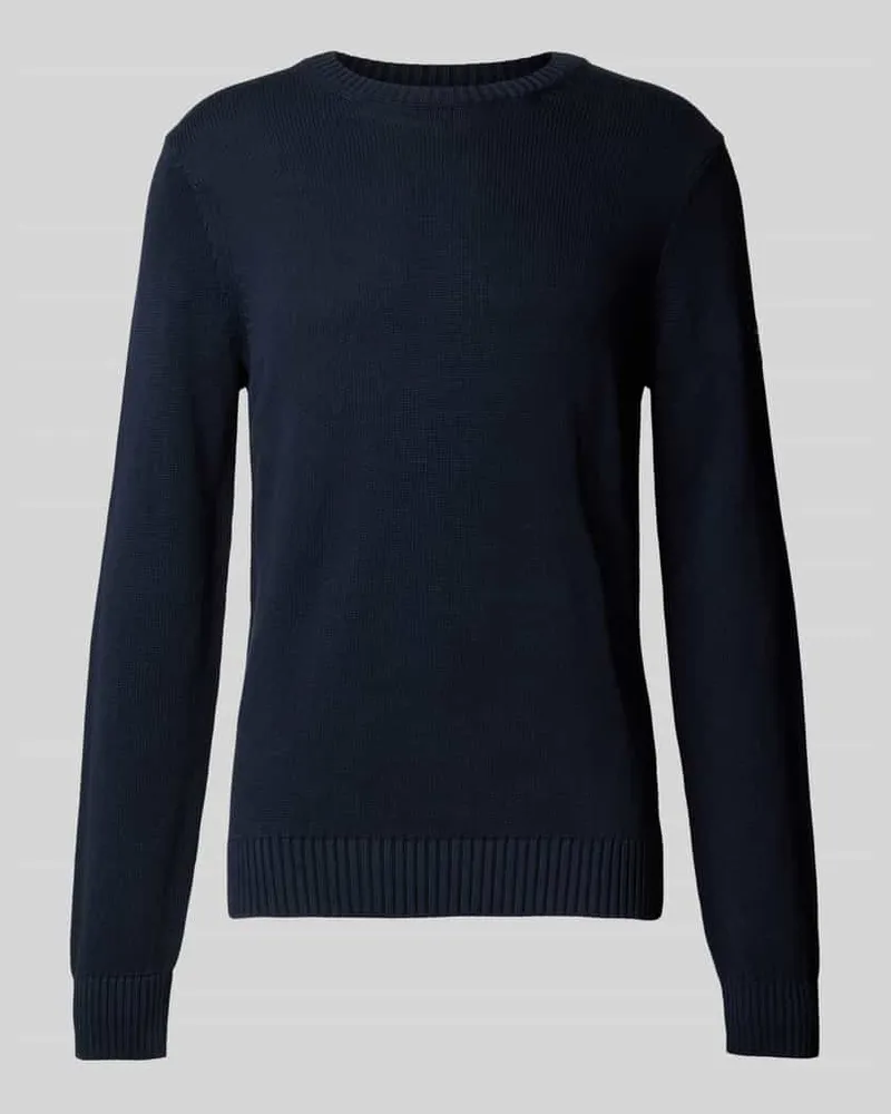 ECOALF Strickpullover mit Leinen-Anteil Modell 'TAIL Marine
