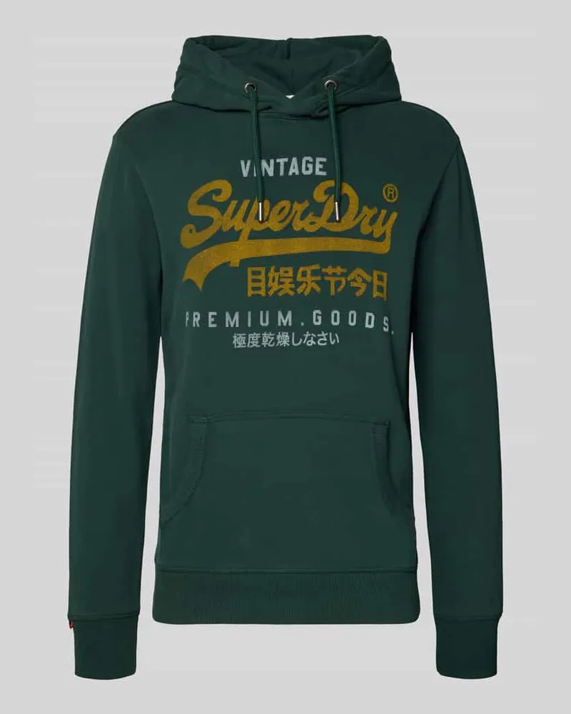 Superdry. Hoodie mit Känguru-Tasche Bottle