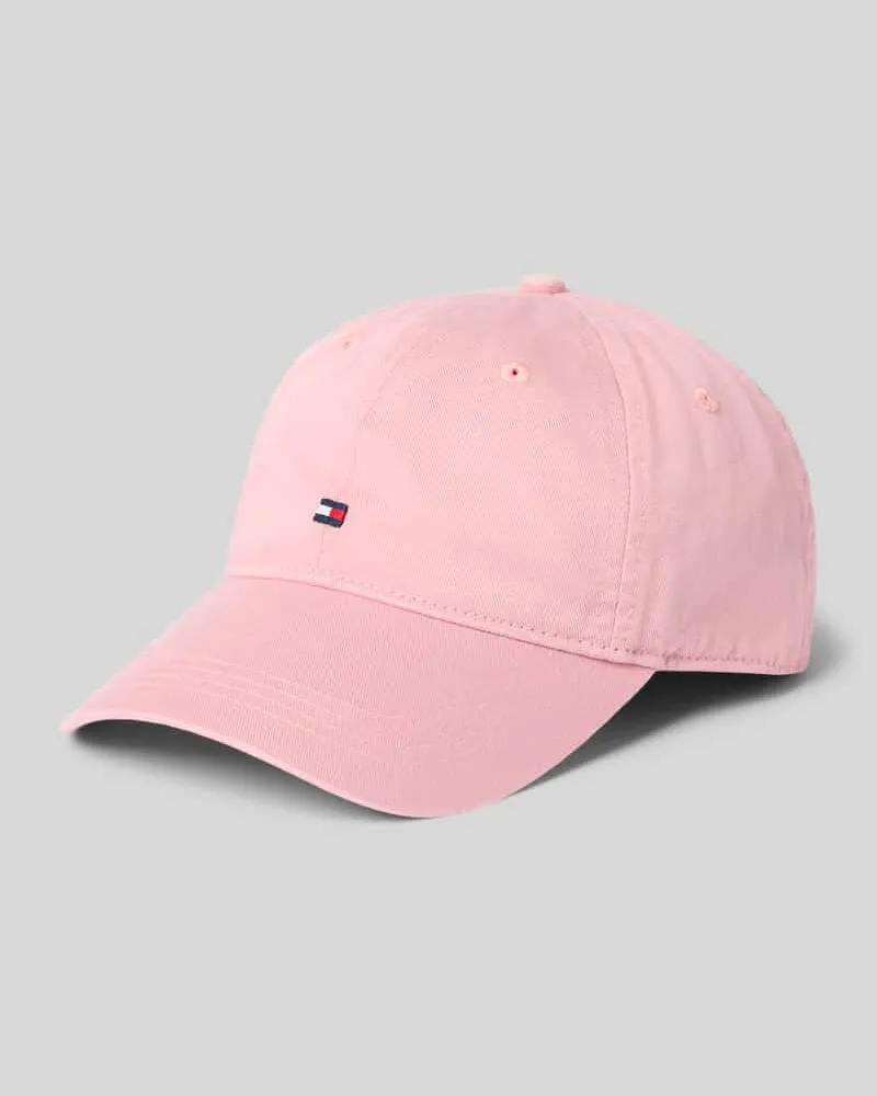 Tommy Hilfiger Basecap aus reiner Baumwolle Altrosa