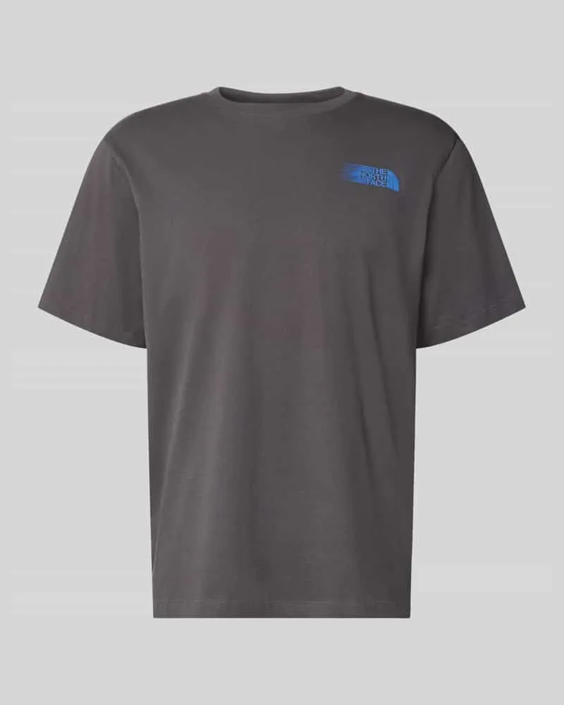 The North Face Relaxed Fit T-Shirt mit Logo-Print Anthrazit