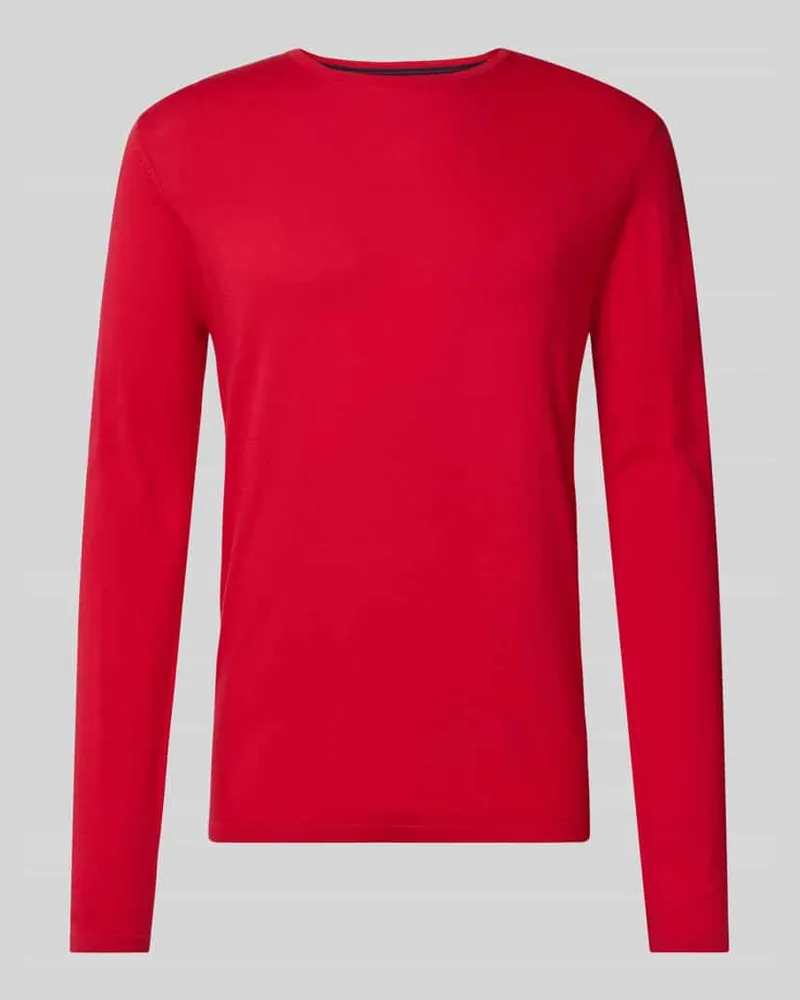 Christian Berg Strickpullover mit Rundhalsausschnitt 
