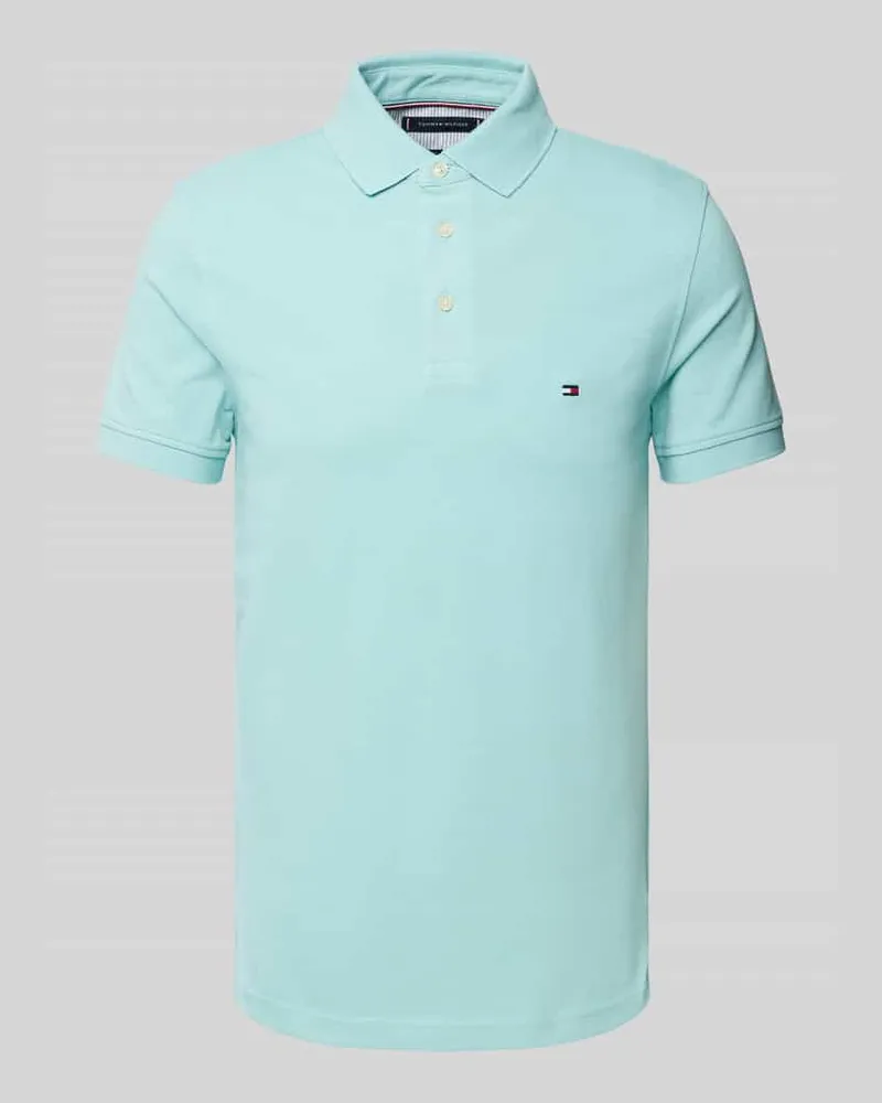 Tommy Hilfiger Slim Fit Poloshirt mit Logo-Stitching Modell '1985 