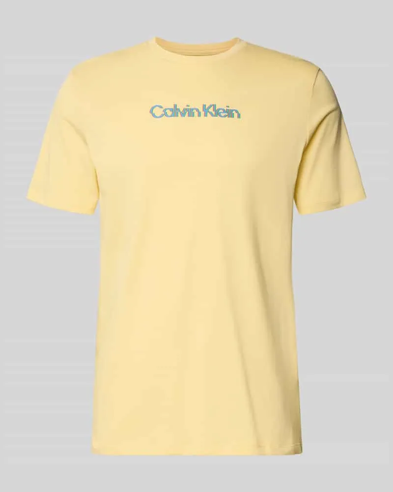 Calvin Klein Regular Fit T-Shirt mit Logo-Print Modell 'Class 