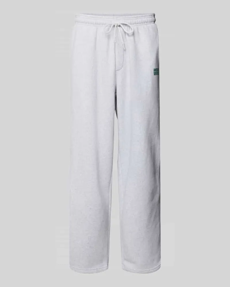 American Vintage Sweatpants mit elastischem Bund Modell 'BAPTOWN Hellgrau