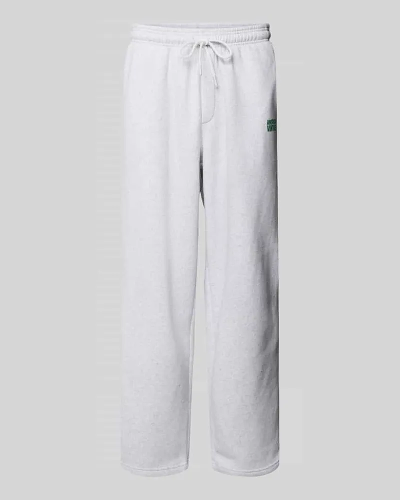 American Vintage Sweatpants mit elastischem Bund Modell 'BAPTOWN Hellgrau