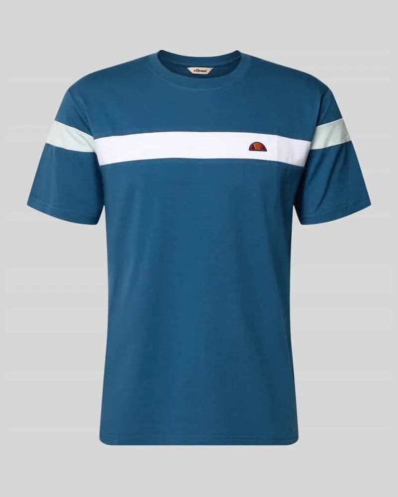 Ellesse Regular Fit T-Shirt mit Logo-Detail Modell 'Caserio Bleu