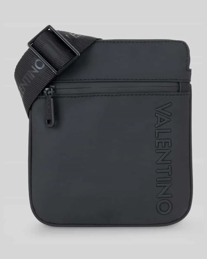 Valentino Bags Umhängetasche mit Label-Prägung Modell 'AXEL Black