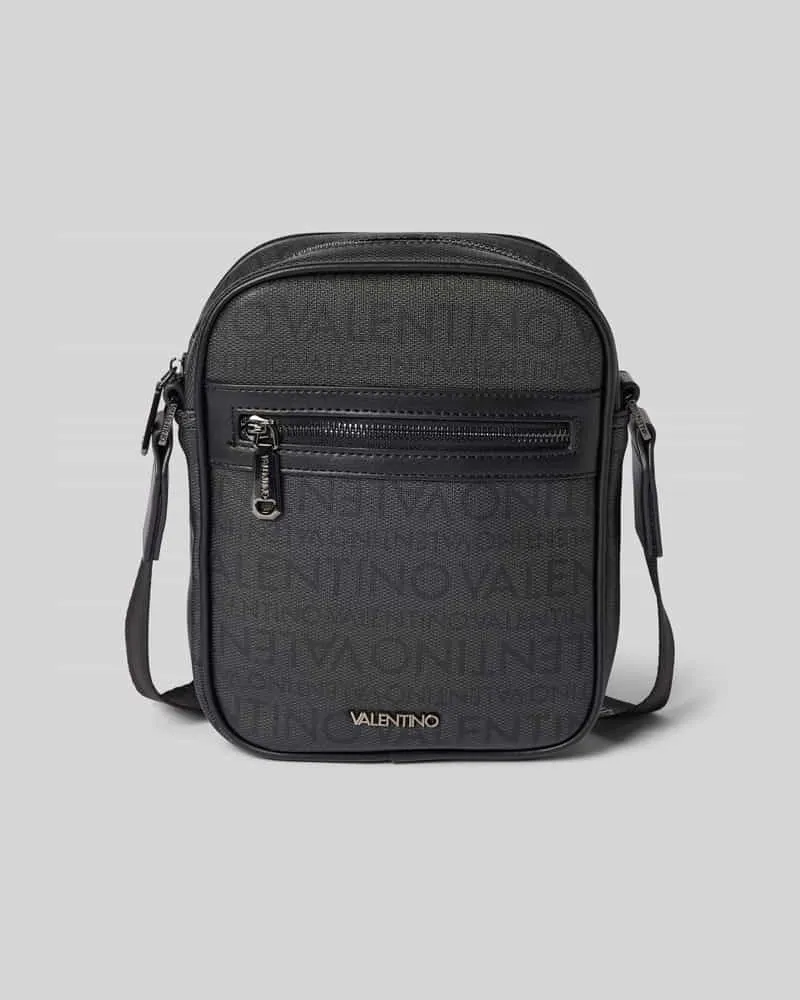 Valentino Garavani Crossbody Bag mit Allover-Logo-Print Modell 'Tracollina 