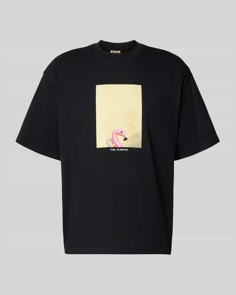 Only & Sons Oversized T-Shirt aus reiner Baumwolle Modell 'COOPER Black