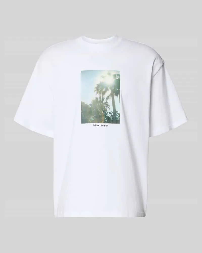 Only & Sons Oversized T-Shirt aus reiner Baumwolle Modell 'COOPER Black