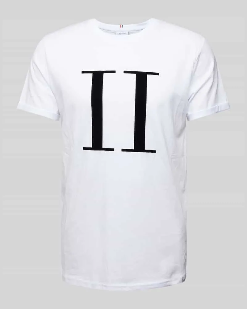 LES DEUX T-Shirt mit Label-Print Modell 'Encore 