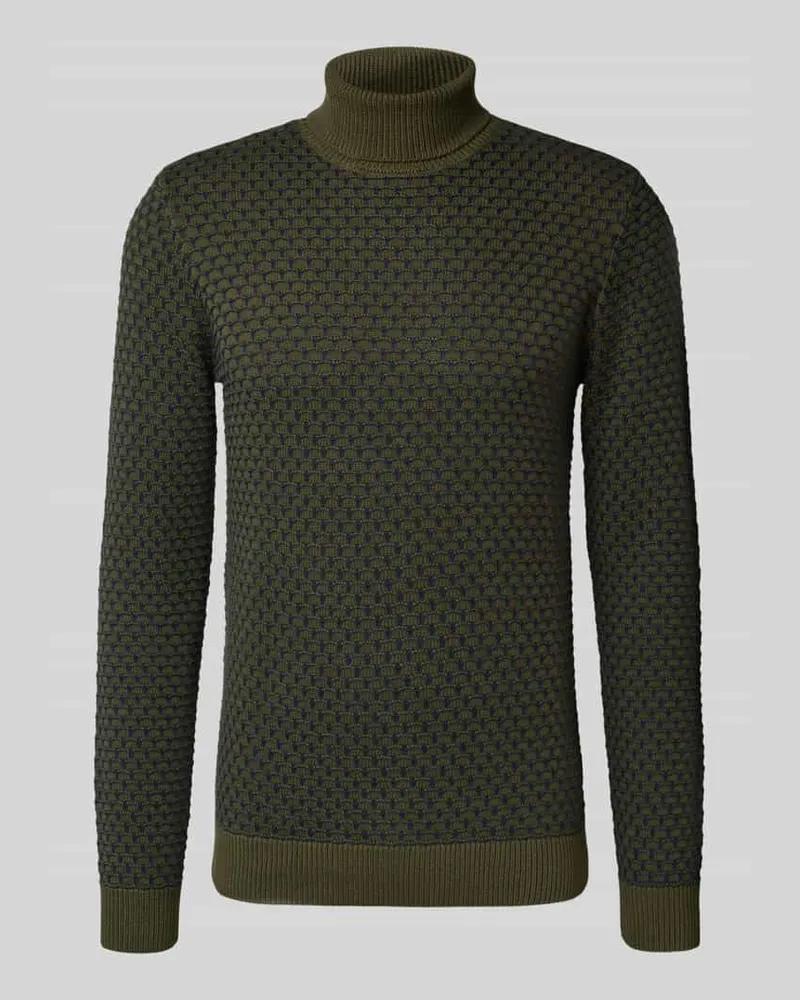 Blend Strickpullover mit Rollkragen 