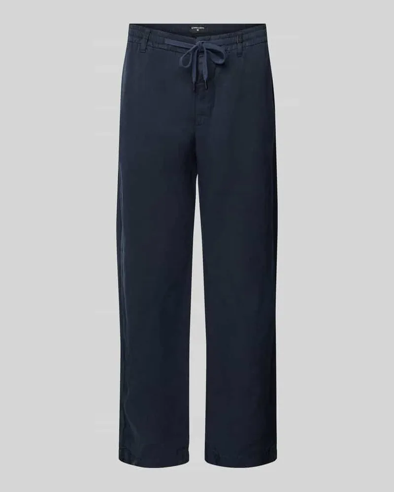 Strellson Regular Fit Chino aus Lyocell-Leinen-Mix Modell 'Saturn 