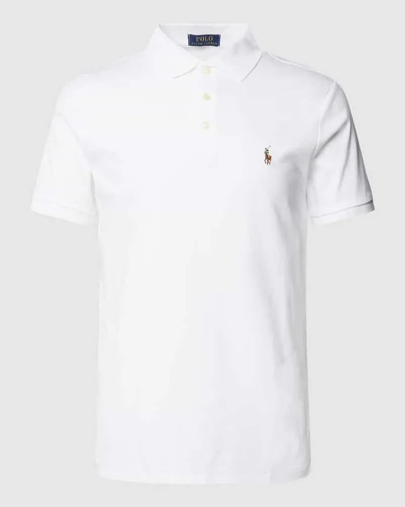Ralph Lauren Poloshirt mit Label-Stitching 