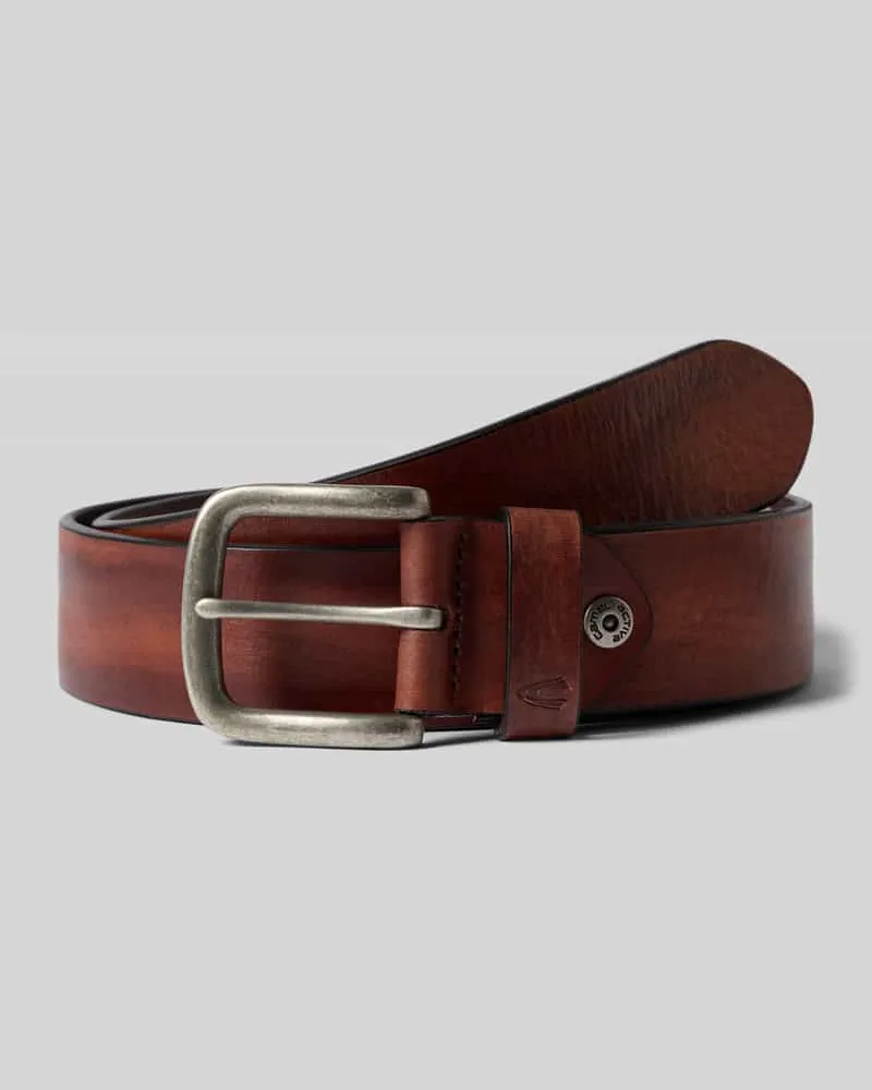 Camel Active Gürtel aus echtem Leder Dunkelbraun