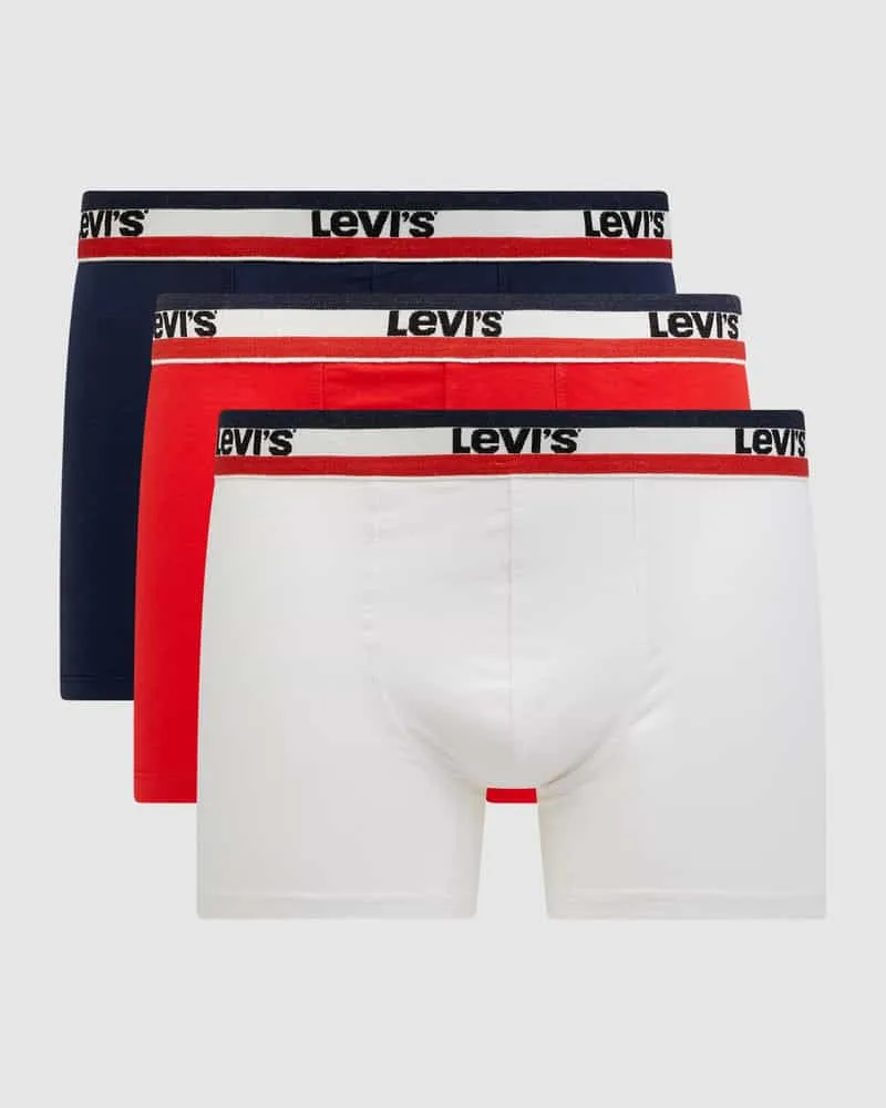 Levi's Trunks mit Stretch-Anteil im 3er-Pack 