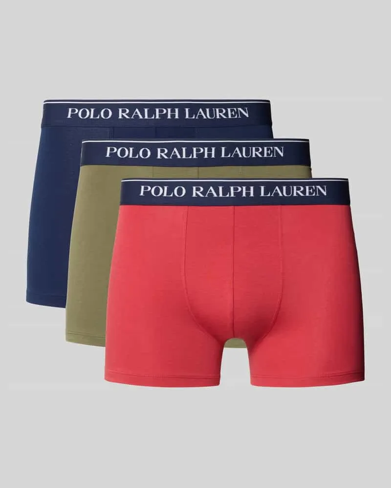Ralph Lauren Trunks aus Baumwoll-Mix Modell 'CLSSIC TRUNK-3 PACK Oliv