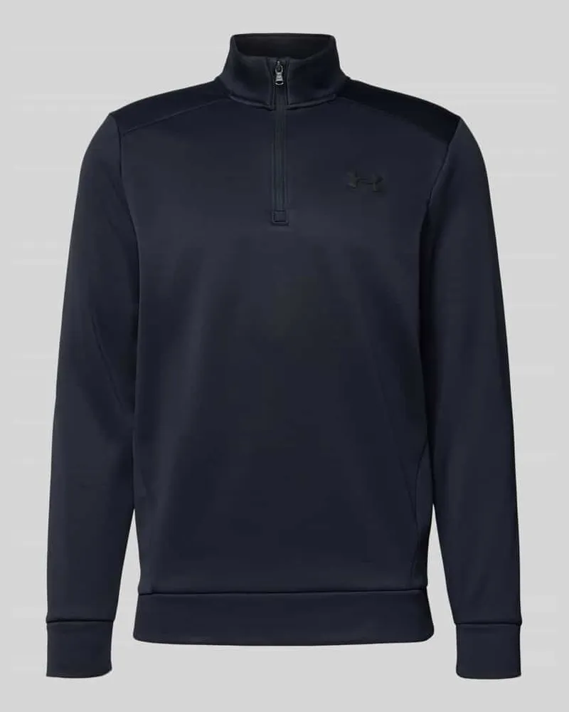 Under Armour Sweatshirt mit Label-Detail Black