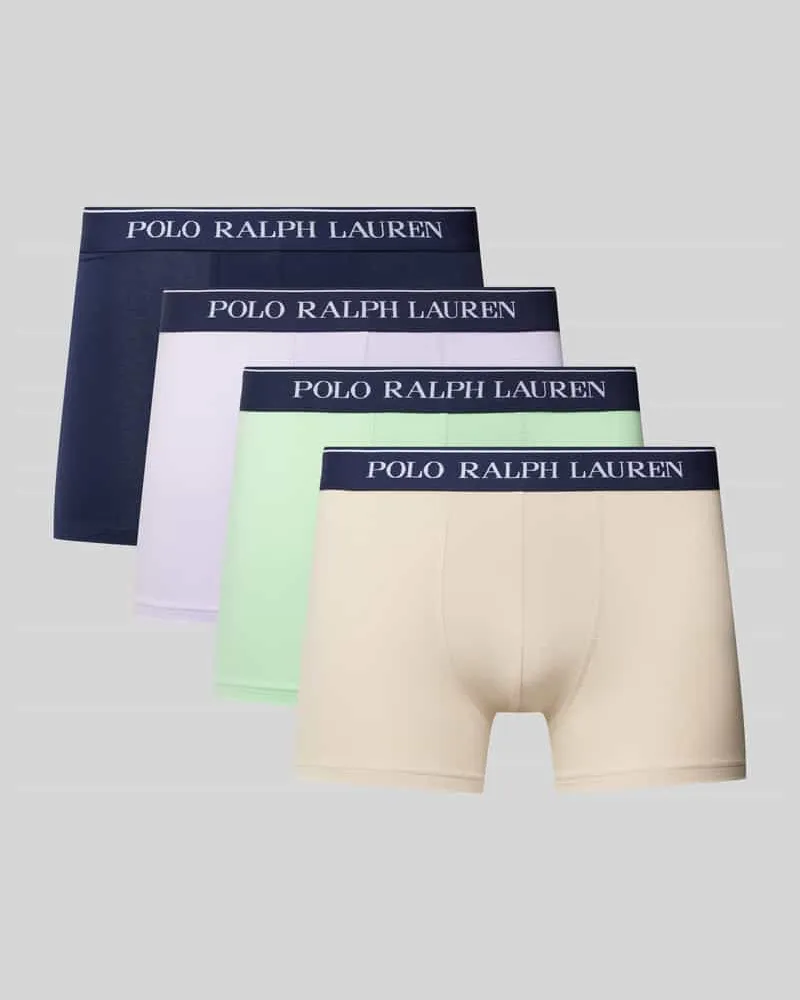 Ralph Lauren Trunks mit elastischem Logo-Bund im 5er-Pack Mint