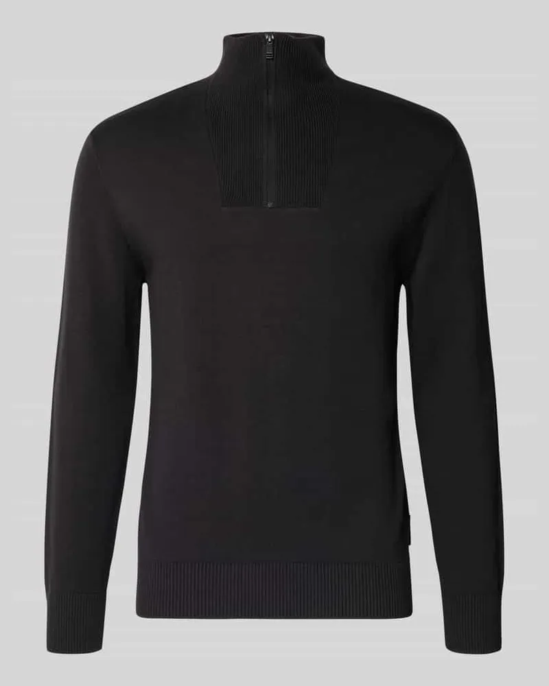 Tom Tailor Regular Fit Troyer aus reiner Baumwolle 