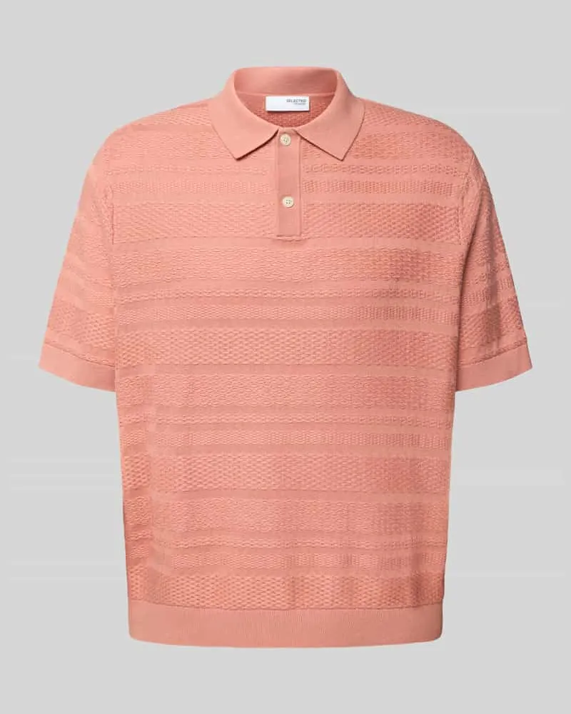 Selected Homme Relaxed Fit Poloshirt aus reiner Baumwolle Modell 'FOAM 