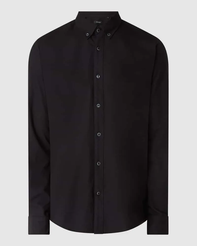 Matinique Regular Fit Business-Hemd aus Oxford Modell 'Jude Black