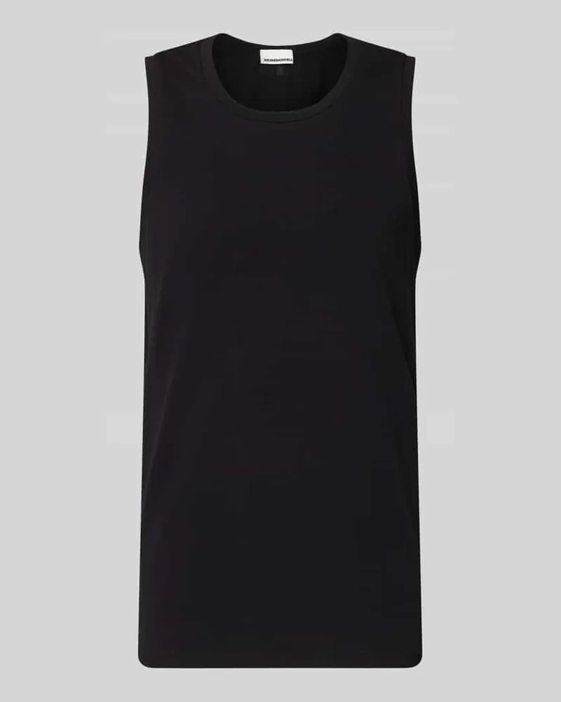 Armedangels Relaxed Fit Tank Top aus reine Baumwolle Black