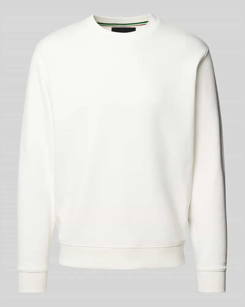 Replay Sweatshirt mit gerippten Abschlüssen 