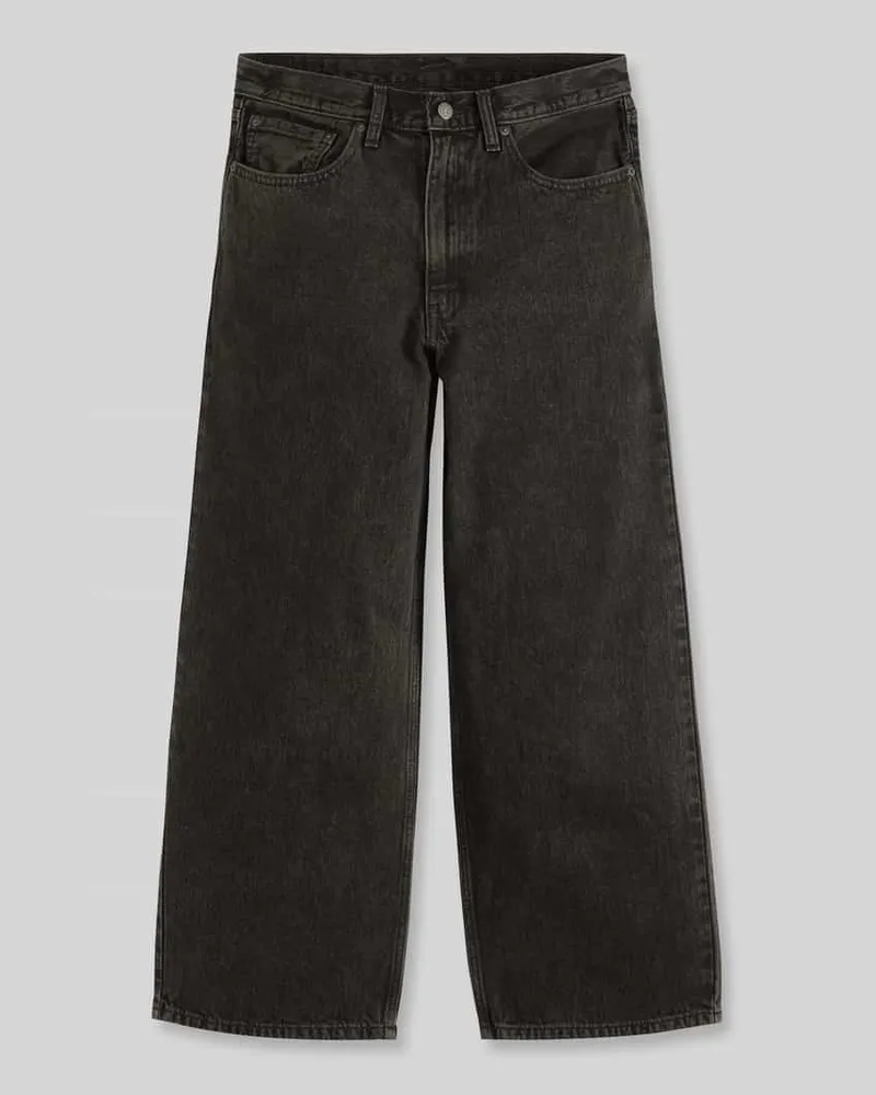 Levi's Baggy Fit Jeans aus reiner Baumwolle im 5-Pocket-Design Black
