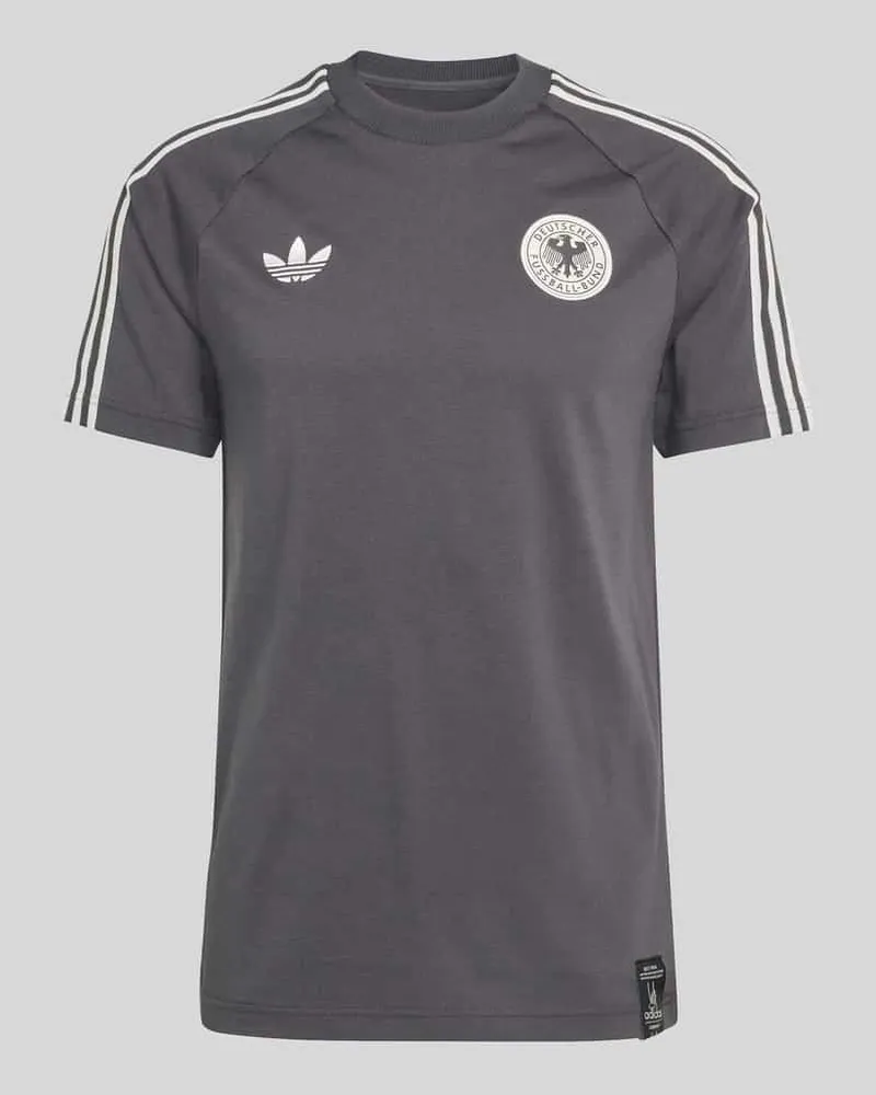 adidas Regular Fit T-Shirt aus Baumwoll-Mix mit DFB-Applikation Black