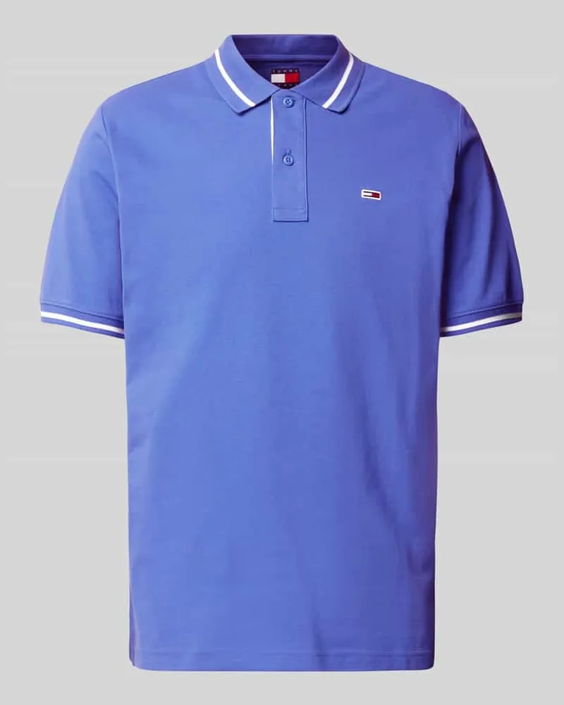 Tommy Hilfiger Regular Fit Poloshirt mit Logo-Stitching 