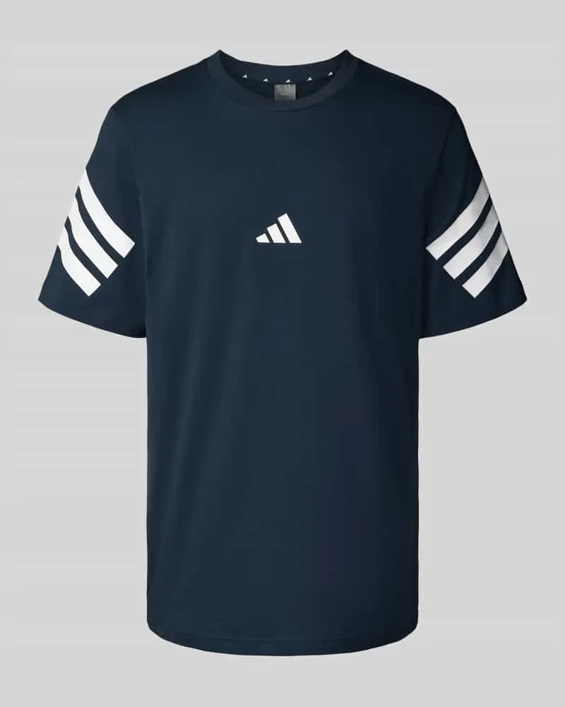 adidas T-Shirt mit Label-Print 