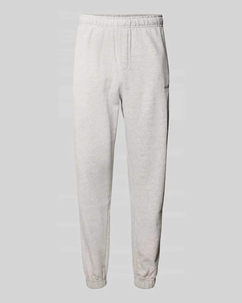Ellesse Regular Fit Sweatpants mit Eingrifftaschen Modell 'ORVINIO Hellgrau