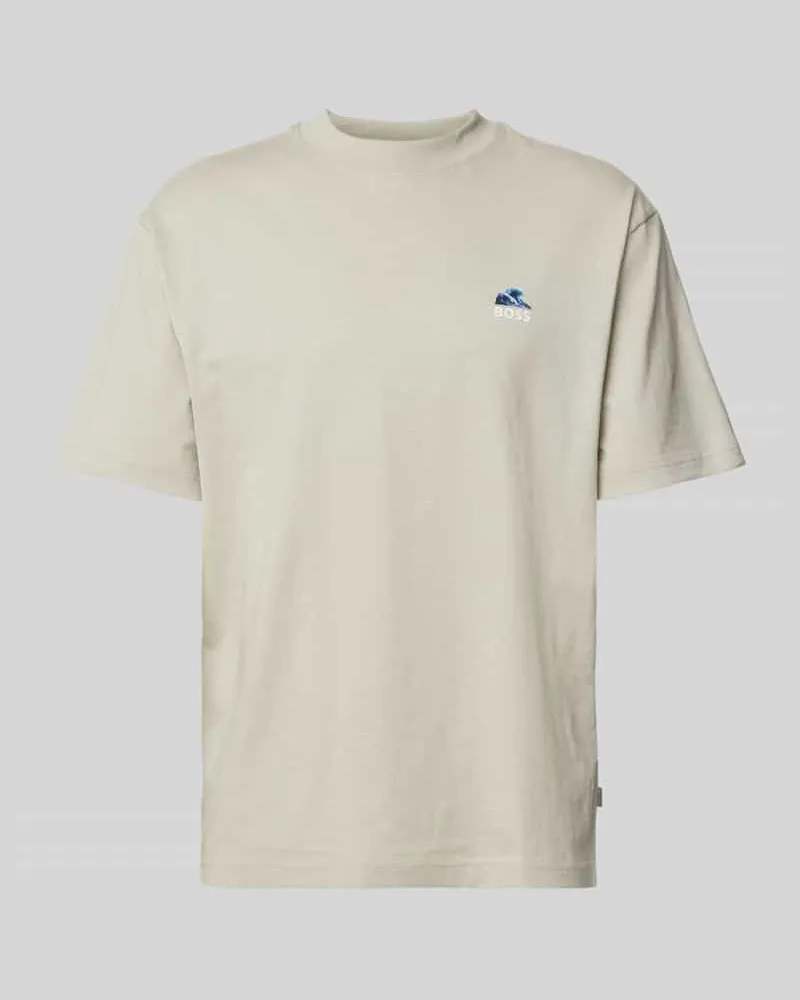 HUGO BOSS Oversized T-Shirt mit Motiv-Print Modell 'numbers 