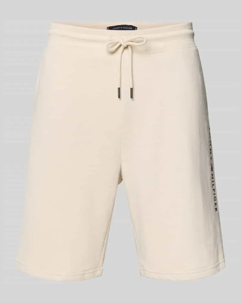Tommy Hilfiger Regular Fit Shorts aus Baumwoll-Mix 