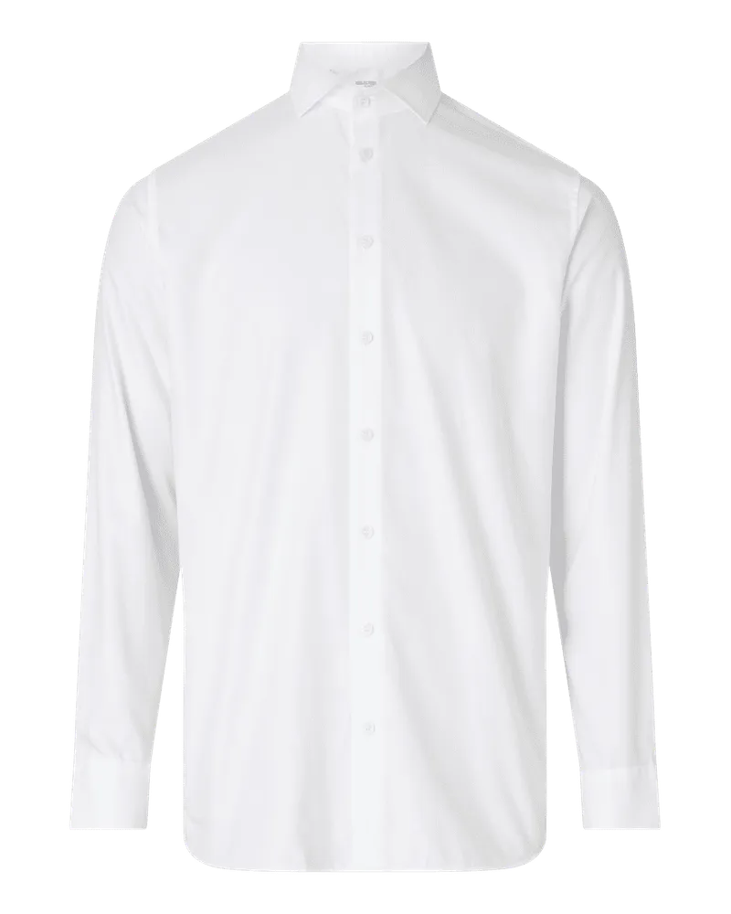 Selected Homme Slim Fit Business-Hemd aus Baumwolle Modell 'Ethan Weiss