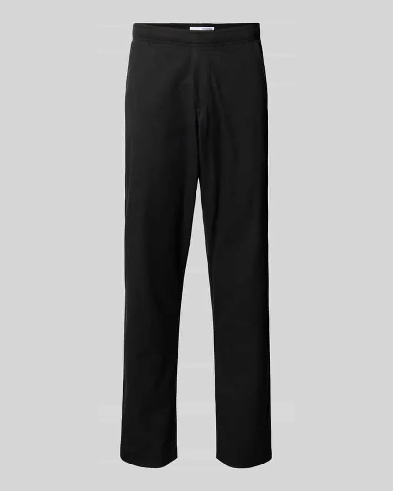 Selected Homme Regular Tapered Fit Chino mit Eingrifftaschen Black