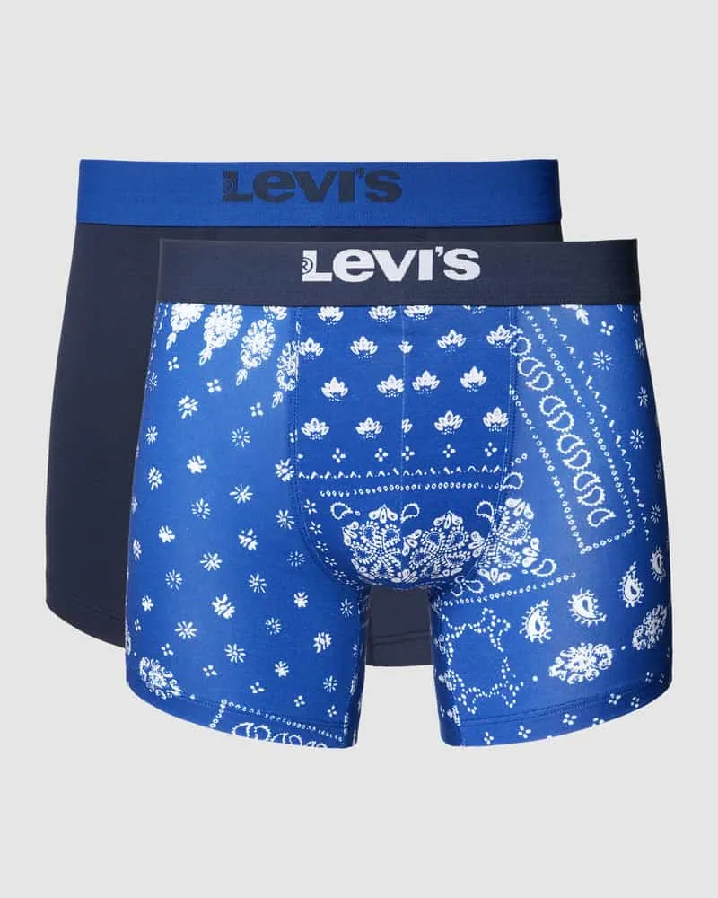 Levi's Trunks mit Label-Bund Modell 'BANDANA' im 2er-Pack 