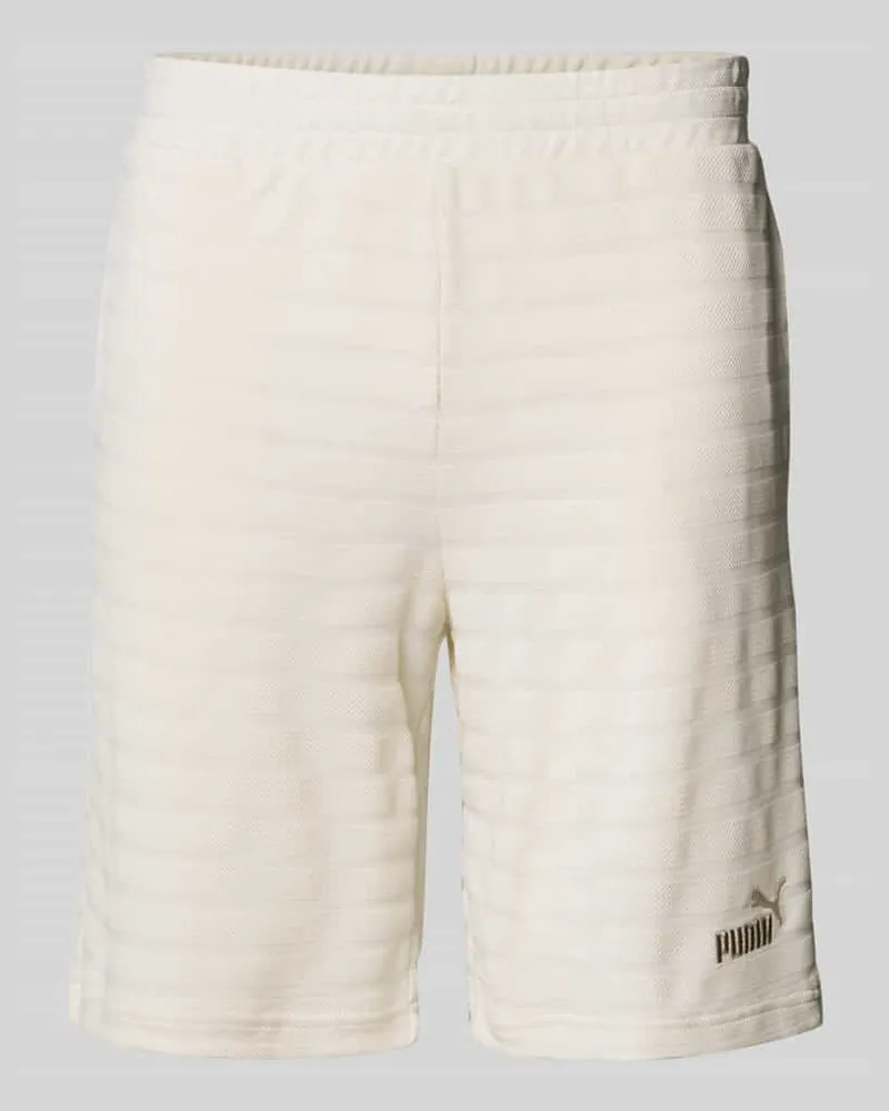 Puma Slim Fit Shorts mit Strukturmuster Modell 'ESS ELEVATED 