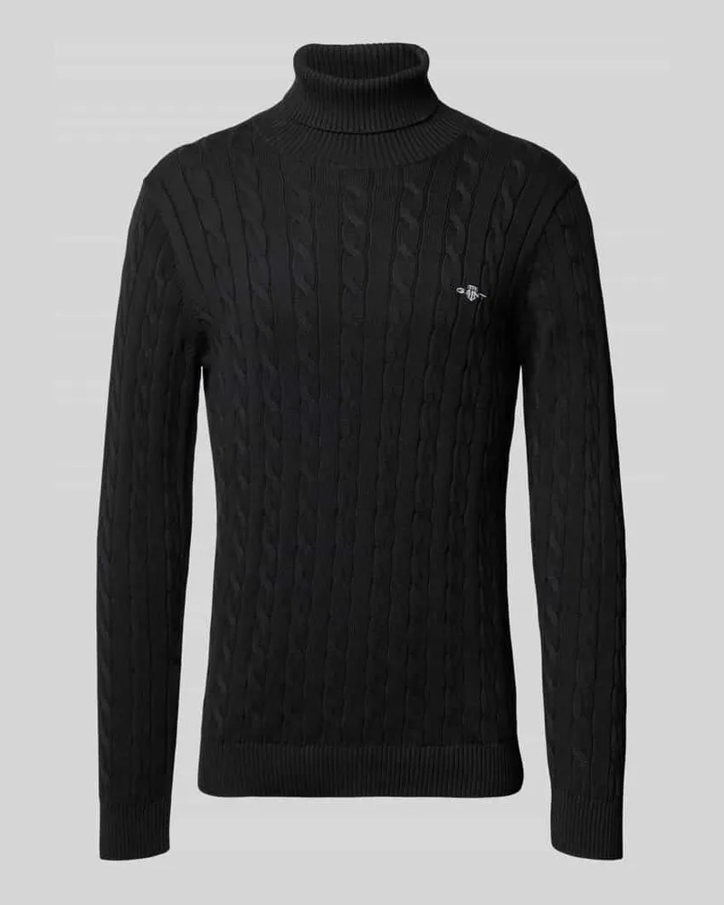 Gant Strickpullover mit Kentkragen 